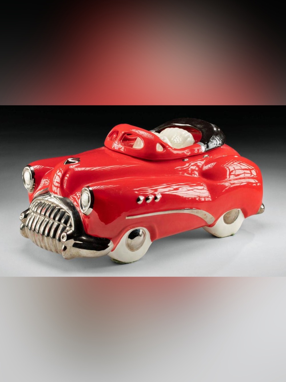 Original Glenn Appleman 1981 Convertible Ceramic Cookie Jar Signed Masterpiece